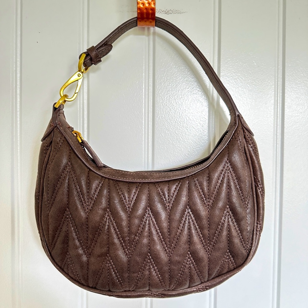 MANGO Quilted Shoulder Bag